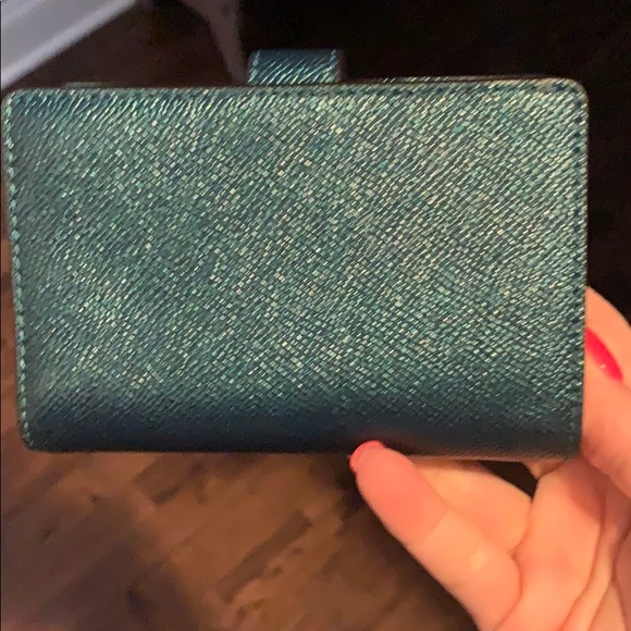 Coach Green Leather Wallet - Picture 2 of 2